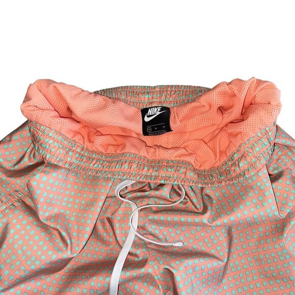 Nike NSW Mens Flow 6 In GRID Shorts Crimson Bliss Salmon Medium DA0051-693 2017 - Picture 6 of 7